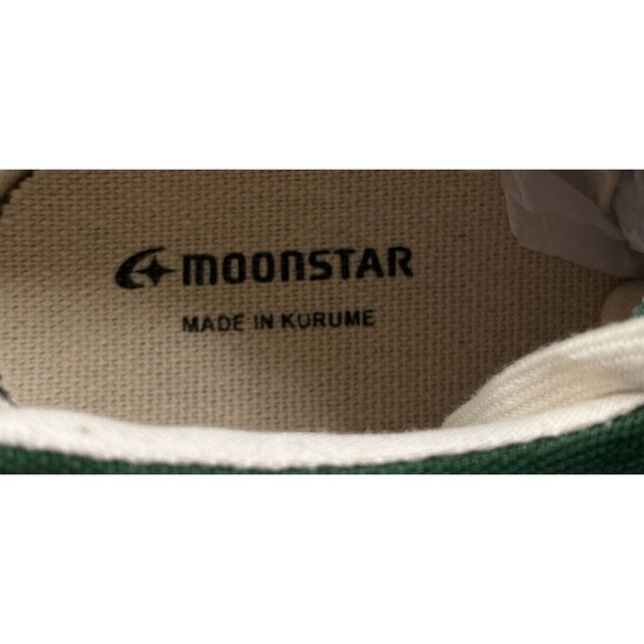 NWT Moonstar Lace Up Sneakers Size 8 Men's Green Rubber Sole - Picture 8 of 8